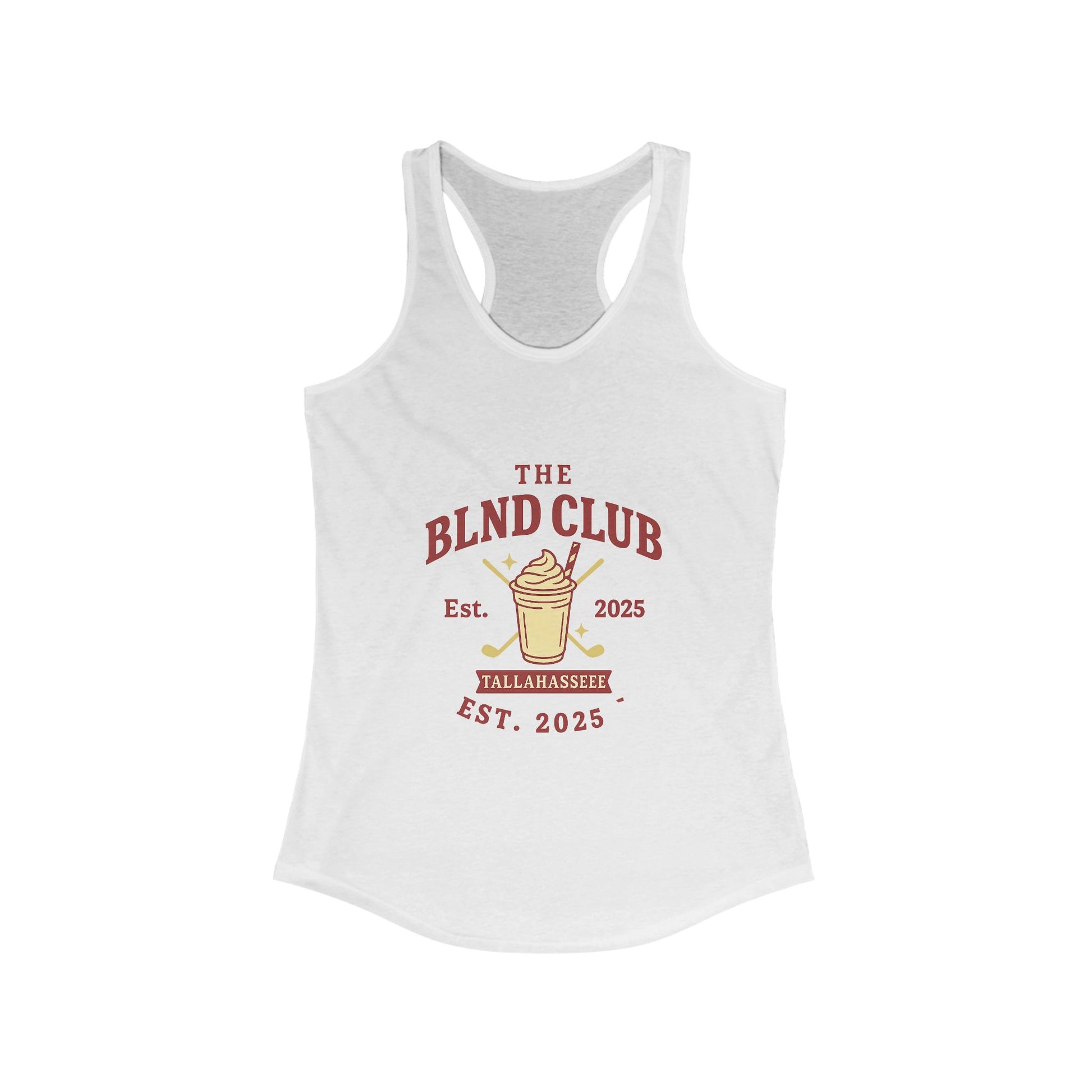 The BLND Club Women's Racerback Tank