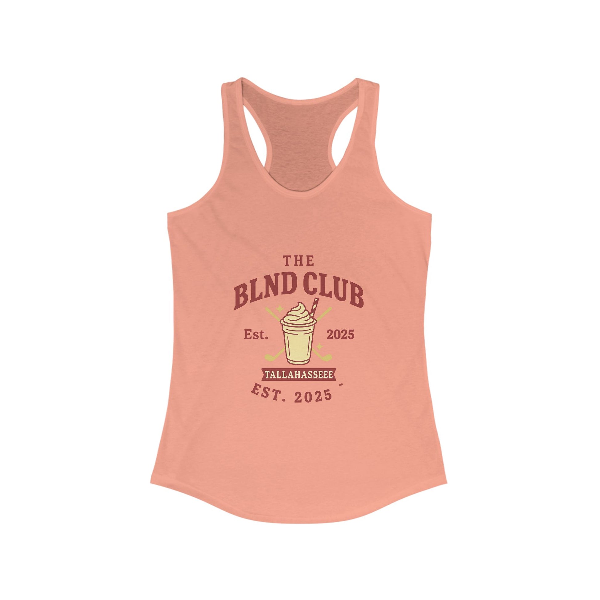 The BLND Club Women's Racerback Tank
