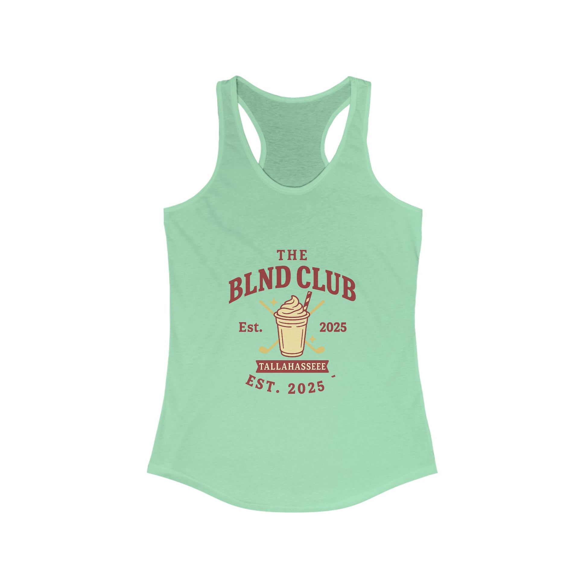 The BLND Club Women's Racerback Tank