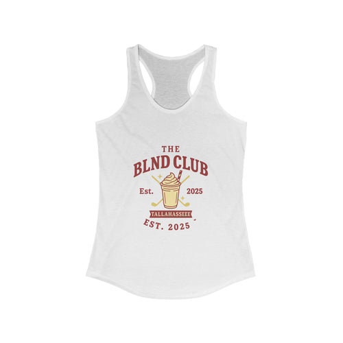 The BLND Club Women's Racerback Tank