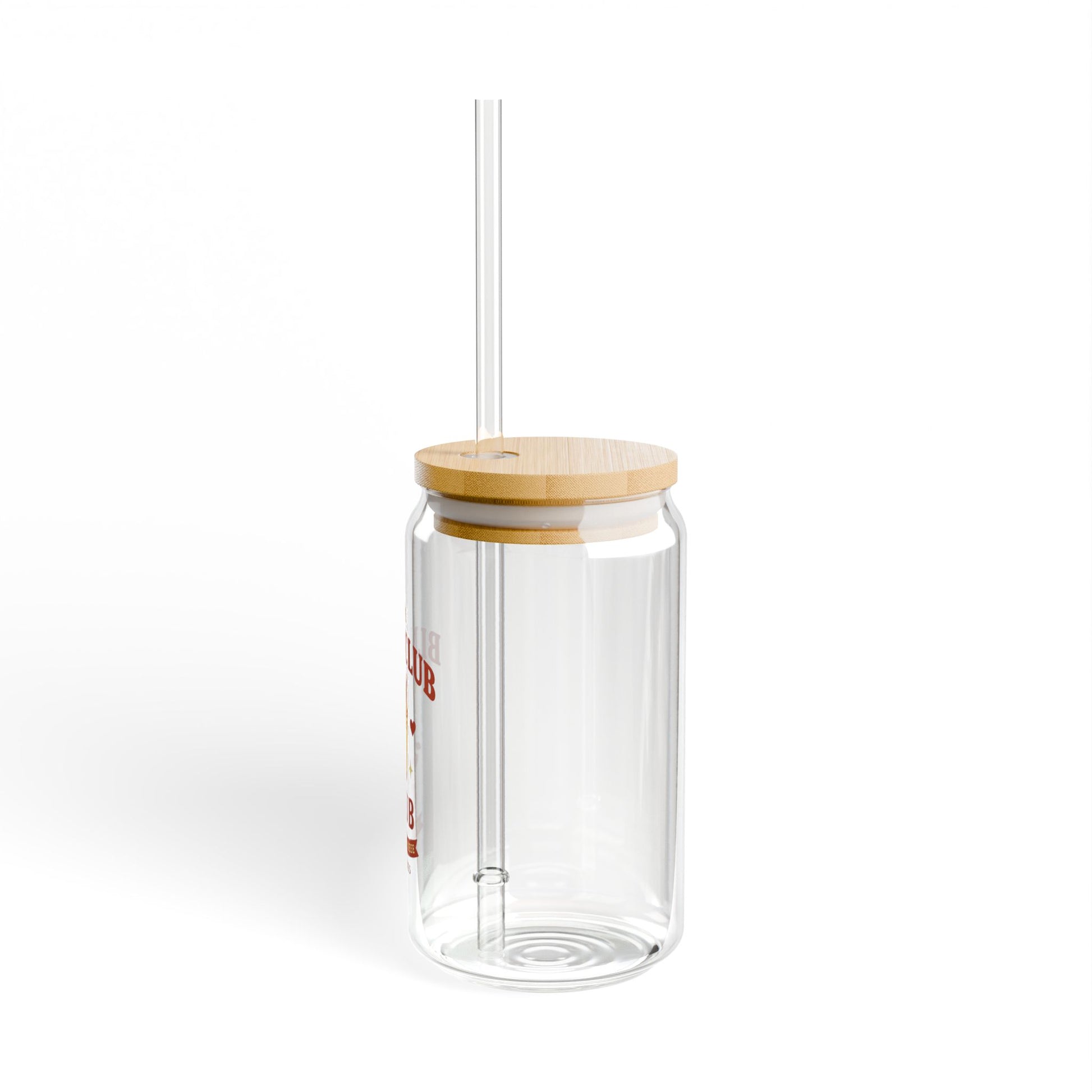 BLND Sipper Glass with Bamboo Lid