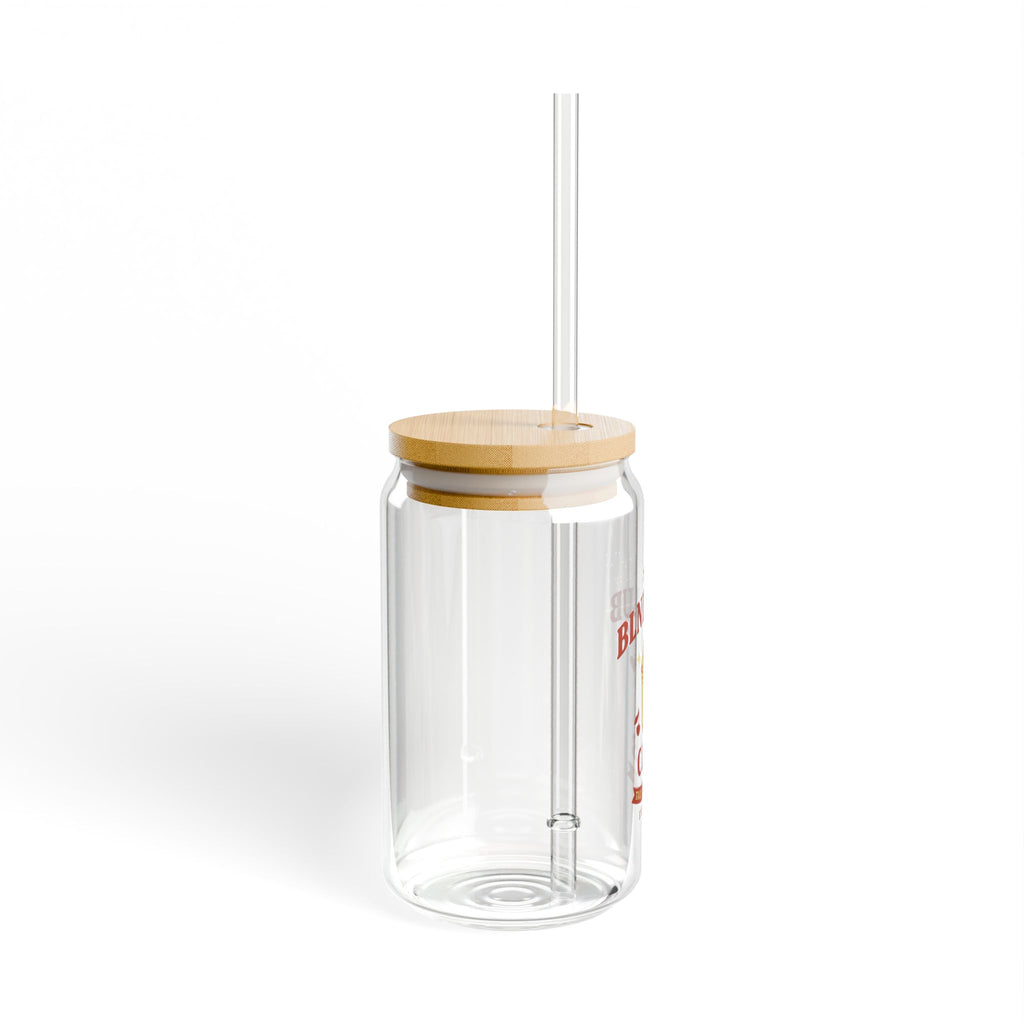 BLND Sipper Glass with Bamboo Lid