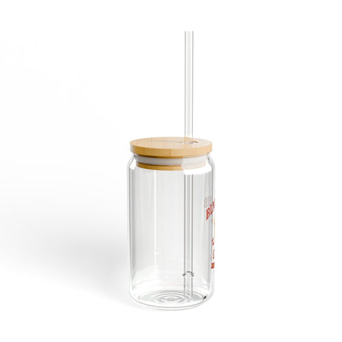 BLND Sipper Glass with Bamboo Lid